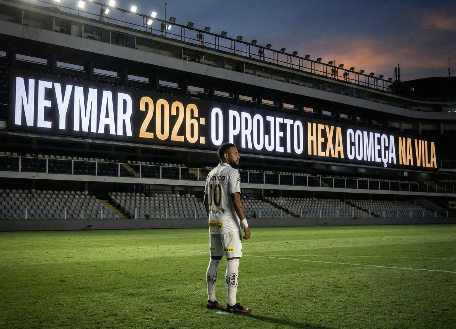 NEYMAR 2026: O PROJETO HEXA COMEÇA NA VILA